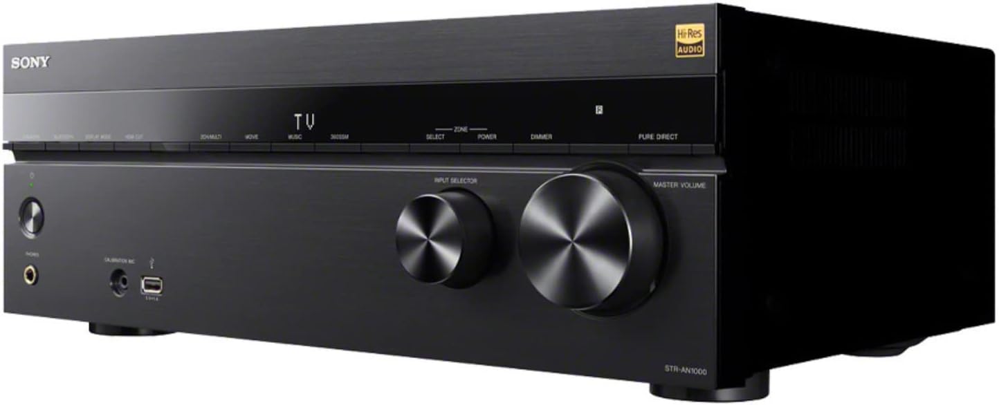 Sony STR-AN1000 8K AV Receiver + 8 Speaker System