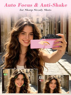 NBDDIGITAL 5K 64MP Point-and-Shoot Camera with Flip Screen