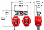 Miller MFLB-12-Z7/6FT Twin Turbo Fall Protection System