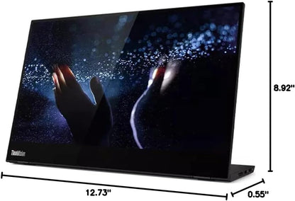 Lenovo M14t 14" Touchscreen Portable Monitor: Full HD, USB-C