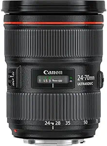 Canon CRTCN2470F28LII EF 24-70mm f/2.8L Lens (Renewed)