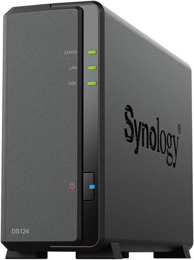 Synology DS124 1-Bay DiskStation NAS (Diskless)