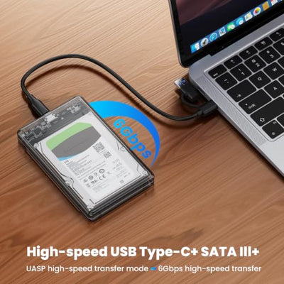 Kluverix USB 3.0 to SATA III 2.5-Inch Drive Enclosure