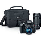 Canon E15CNEOSRT6LENSX Rebel T6 DSLR Camera Double Lens Bundle