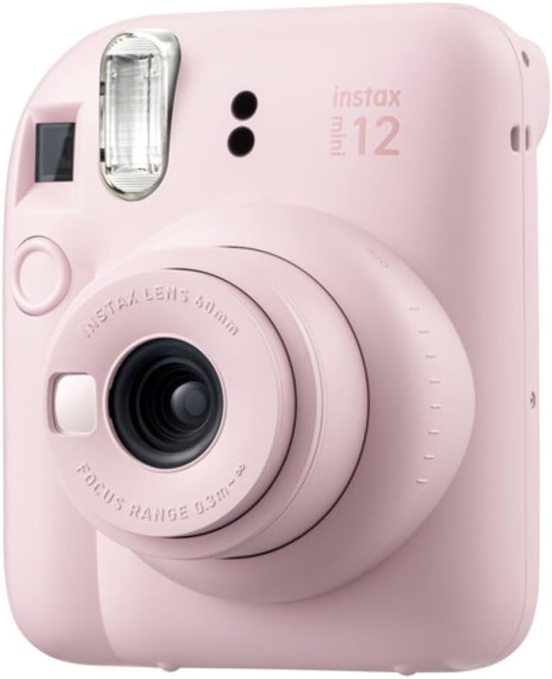 Fujifilm INSTAX Mini 12 Pink Instant Camera Bundle