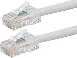 Monoprice 114307 Cat6 5ft Ethernet Cable White ZeroBoot