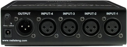 Radial Engineering R800 1440 Gold Digger 4-Channel Mic Selector
