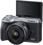 Canon 3612C011 EOS M6 Mark II Bundle Renewed
