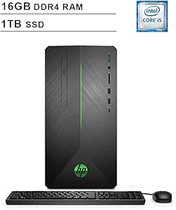 HP HP 2020 Pavilion Gaming Desktop i5-9400F GTX 1660 Ti 16GB 1TB SSD