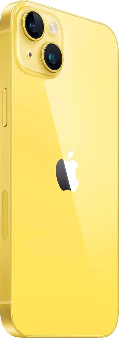 Apple A2632 iPhone 14 Plus, 128GB, Yellow (T-Mobile, Renewed)