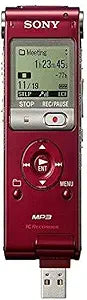 Sony ICDUX300 4GB Digital Voice Recorder Black