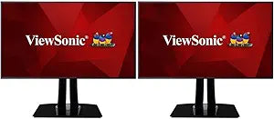 ViewSonic E2VIEVP32684K 32" 4K UHD IPS Professional Monitor (2-Pack)