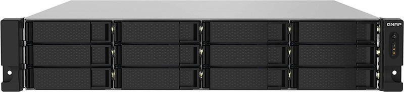 QNAP TS-1232PXU-RP-4G 12-Bay 10GbE Rackmount NAS Redundant PSU — main product image