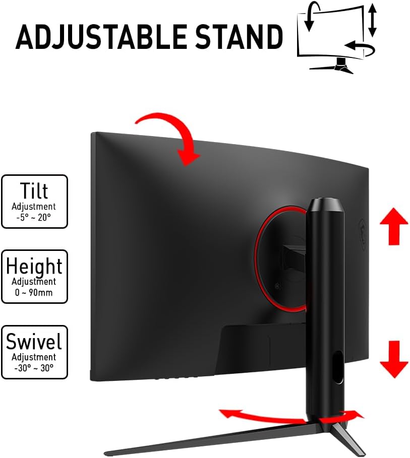 MSI G271CP 27" FHD 165Hz Gaming Monitor