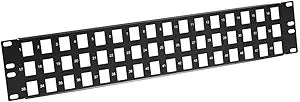 Monoprice 108630 48-Port Keystone Jack Panel