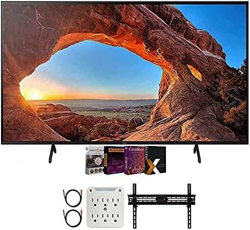 Sony E6SNKD85X85J 85" 4K UHD LED Smart TV Bundle