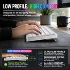 NSYCA Air75 Low-Profile Wireless Mechanical Keyboard