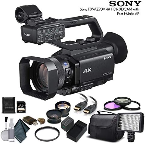Sony PXW-Z90V 4K HDR Camcorder - Advanced Bundle