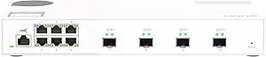 QNAP QSW-M2106-4S-US 10-Port 10GbE/2.5GbE Web Switch