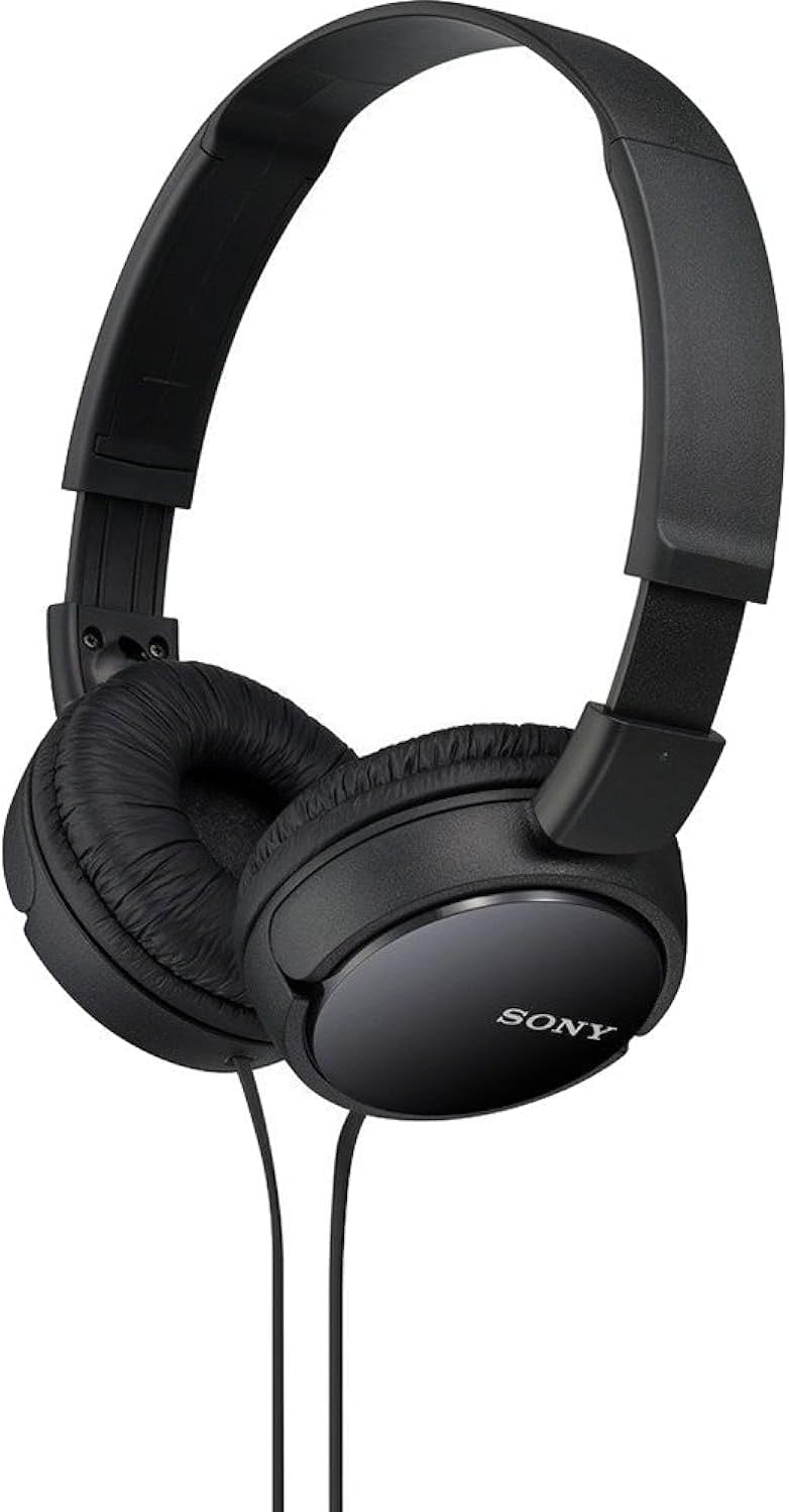 Sony MDR-ZX110 Stereo Headphones - Black — main product image