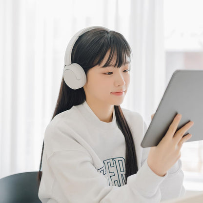 Sony WH-CH520 WZ Wireless Bluetooth On-Ear Headphones - White