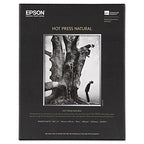 Epson S042317 Hot Press Natural Paper - Letter Size 25 Sheets