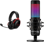 HyperX 77Z45AA Cloud III Wireless Gaming Headset with QuadCast S Microphone