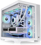 Thermaltake View 380 Snow ATX Case ARGB Fans
