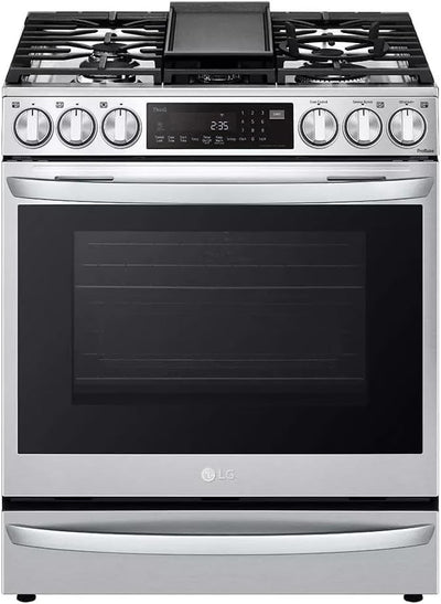 LG Lg 6.3 cu ft. Smart Wi-Fi Enabled ProBake Gas Range