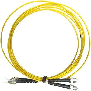 Monoprice 139461 Fiber Optic Cable - 1 Meter ST/UPC Single Mode Duplex