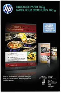 HP Inkjet Brochure/Flyer Paper 11x17 White 150 Sheets — main product image