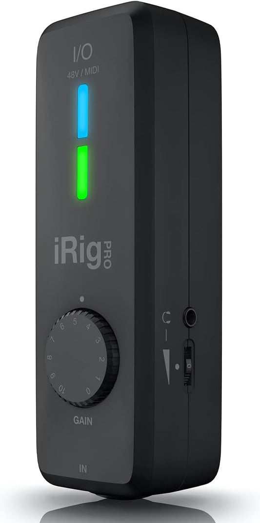 IK Multimedia IP-IRIG-PROIO-IN iRig Pro I/O Audio Interface