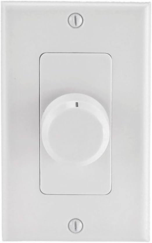 Monoprice 108243 Rotary Speaker Volume Controller White — main product image