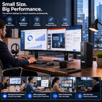 Dell Pro Micro QCM1250 Compact Business Mini Desktop
