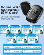 Schok 4G LTE Cat 12 Portable WiFi Mobile Hotspot Router