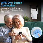 AERVY WiFi Range Extender and Signal Booster with Ethernet Port