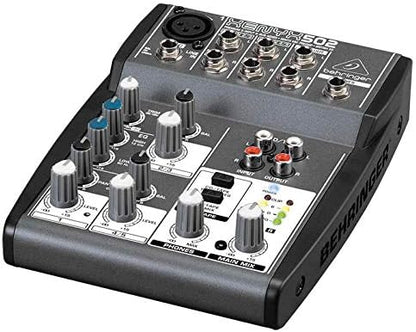 Behringer 502 XENYX 5-Input Premium Mixer with Mic Preamp