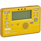 Korg TM-50-GD Instrument Tuner Metronome (Gold)
