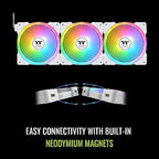 Thermaltake CL-F170-PL14SW-A SWAFAN EX 14 ARGB White Cooling Fan 3-Pack