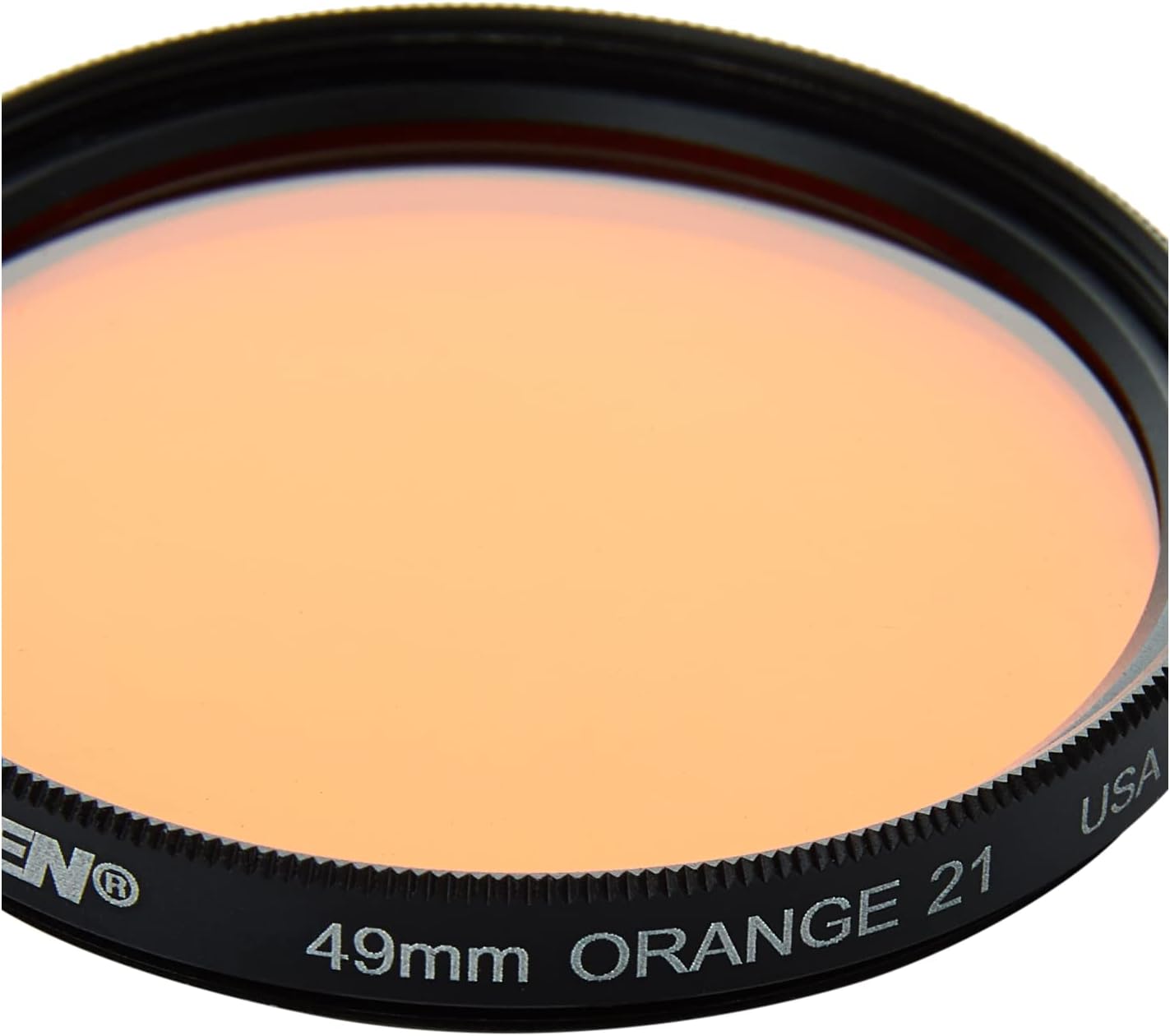 Tiffen 49OR21 49mm #21 Orange Filter B&W