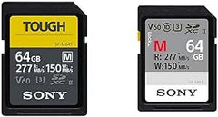 Sony Tough-M Series 64GB SDXC UHS-II Card V60