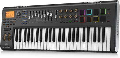Behringer MOTÖR 49 MIDI Keyboard Controller Motorized Faders