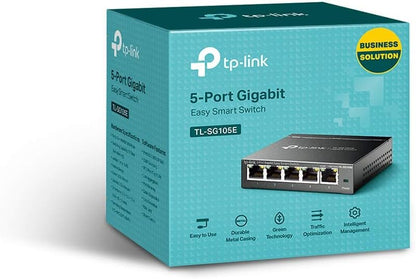 TP-Link TL-SG105E 5-Port Gigabit Easy Smart Switch