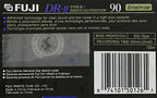 Fujifilm 8541723814 DR-II 90 High Bias Audio Cassette Tape