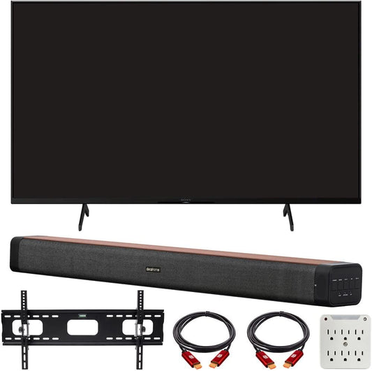 Sony E2SNKD85X80K 85" X80K 4K LED Smart TV Bundle