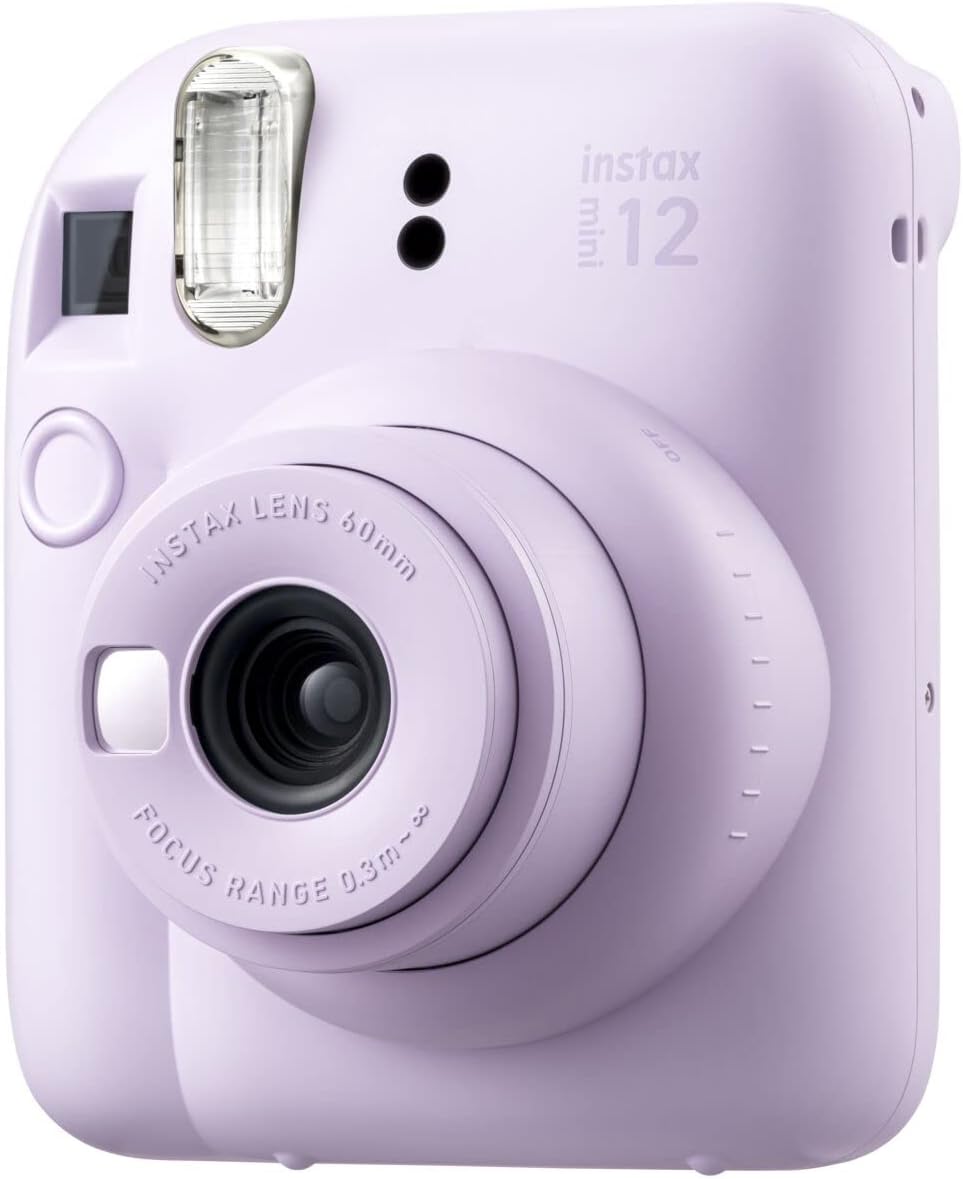 Fujifilm Mini 12 Lilac Instant Camera Bundle