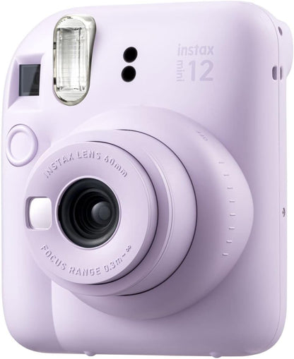 Fujifilm Mini 12 Lilac Instant Camera Bundle