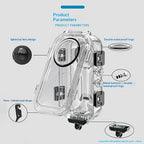 Coyktonty Insta360 X6 Waterproof Dive Housing Case