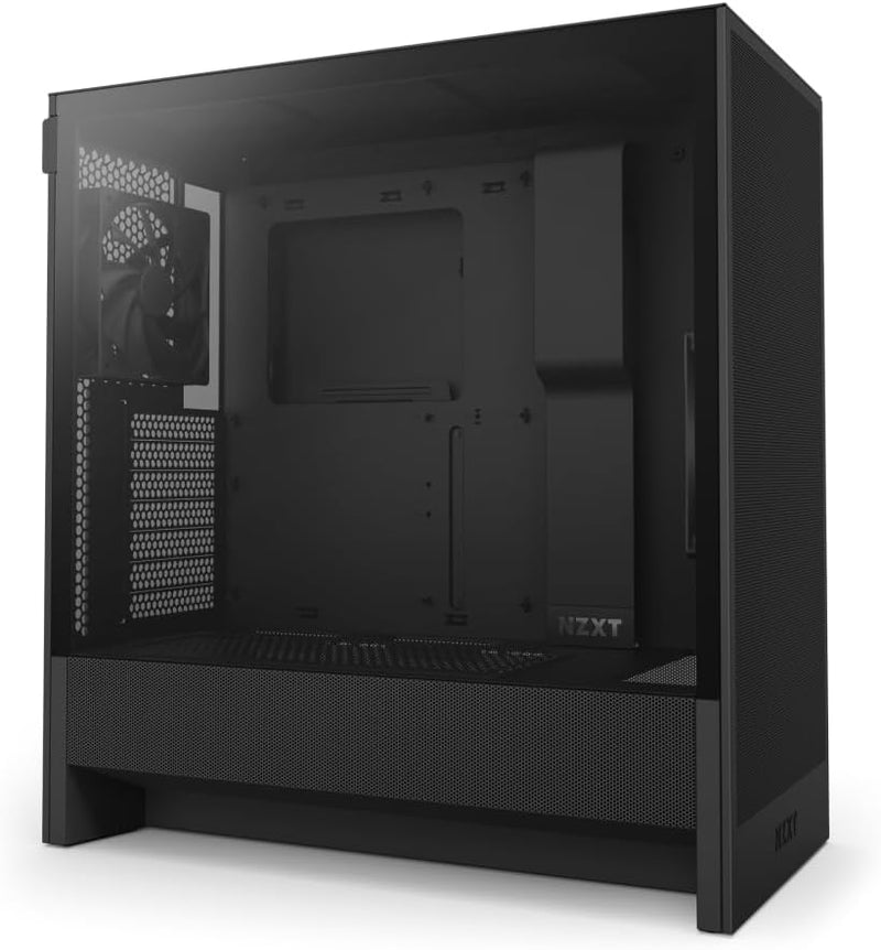 NZXT H5 Flow Black Compact ATX Gaming Case — main product image