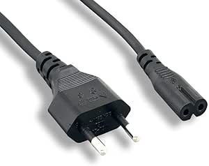 Monoprice 132983 Europlug to IEC C7 Power Cord